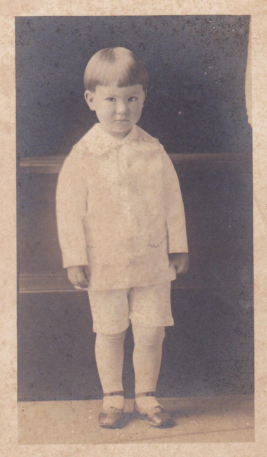 Carl Meyer Schuckman at age 5 or 6.